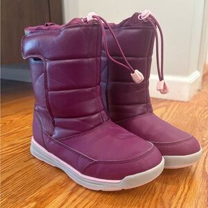 Lands' End Kids' Boots - Deep Berry and Pink